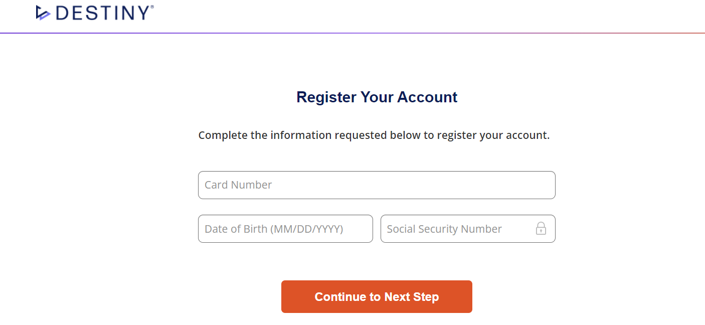 Know All About Destiny Credit Card Login Portal - fixthelife
