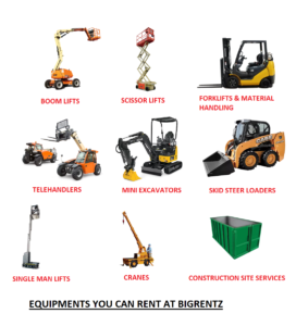Telehandler rental BigRentz