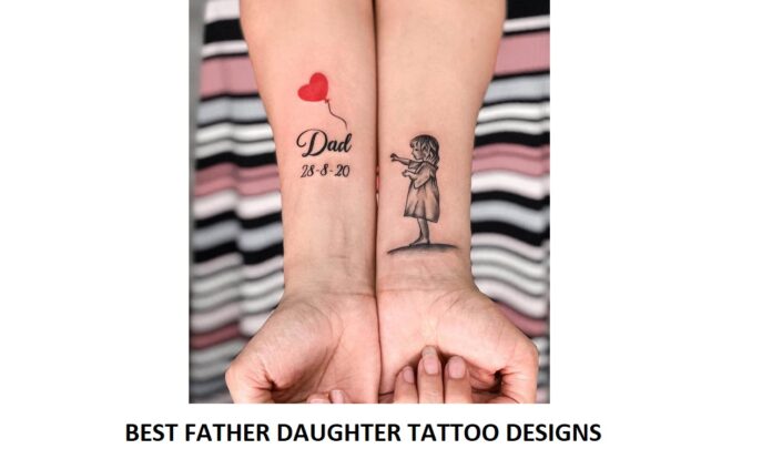 father daughter tattoo