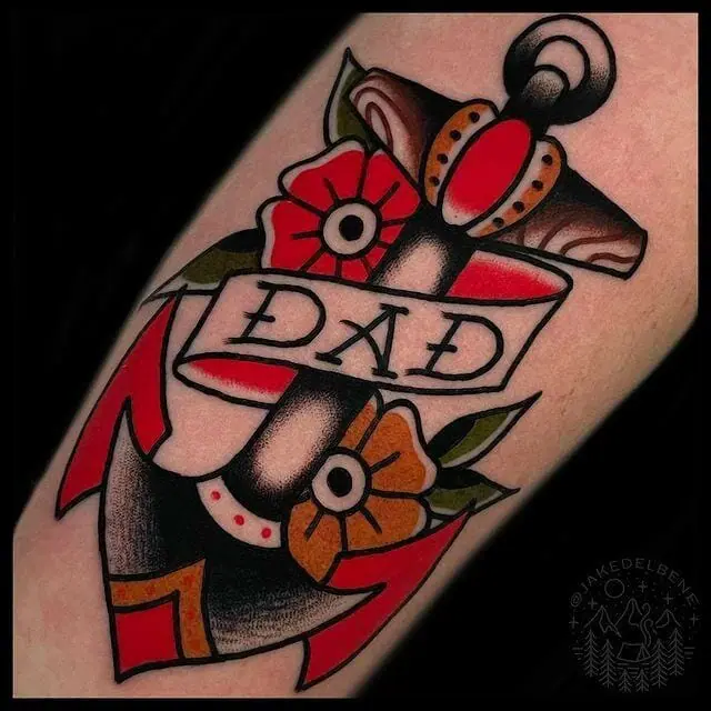  Anchor Tattoo Design