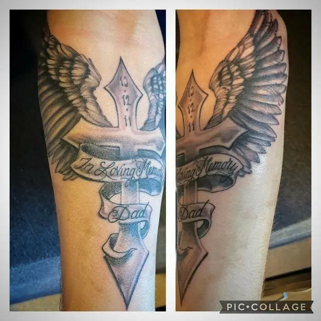 Feather Dad Tattoo Ideas