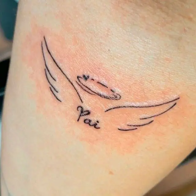 Dad's Name Tattoo Ideas