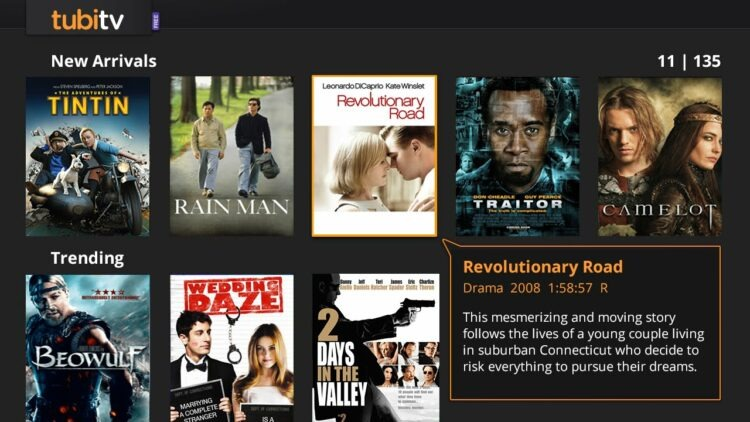 Tubi tv is a Site like flixhq