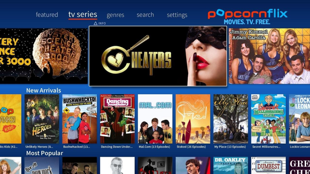 popcorn flix is a Site like flixhq