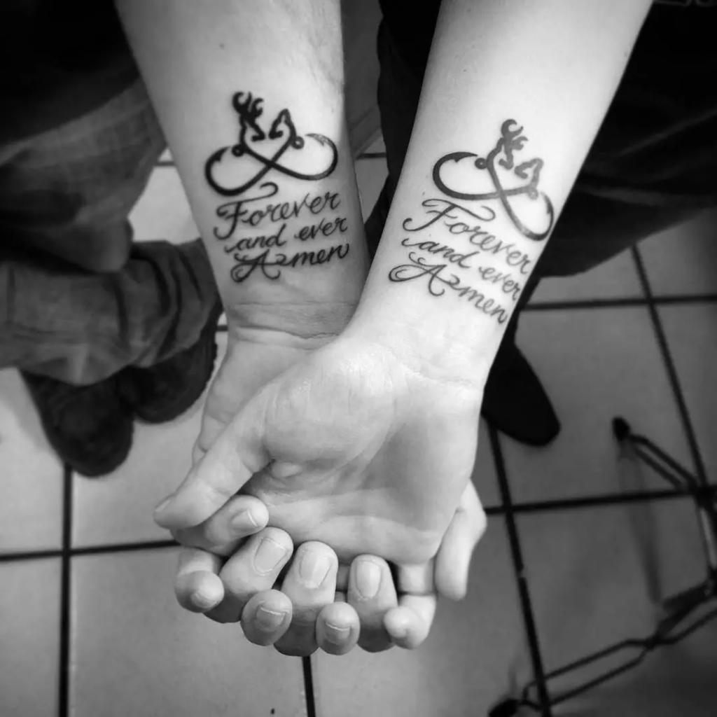 Forever and Ever Father Daughter Tattoos