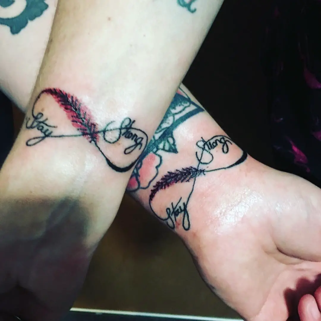 Stay Strong Quote Father Daughter Tattoos