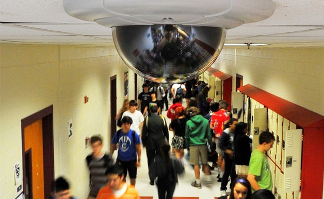 school security cameras to protect teachers and students