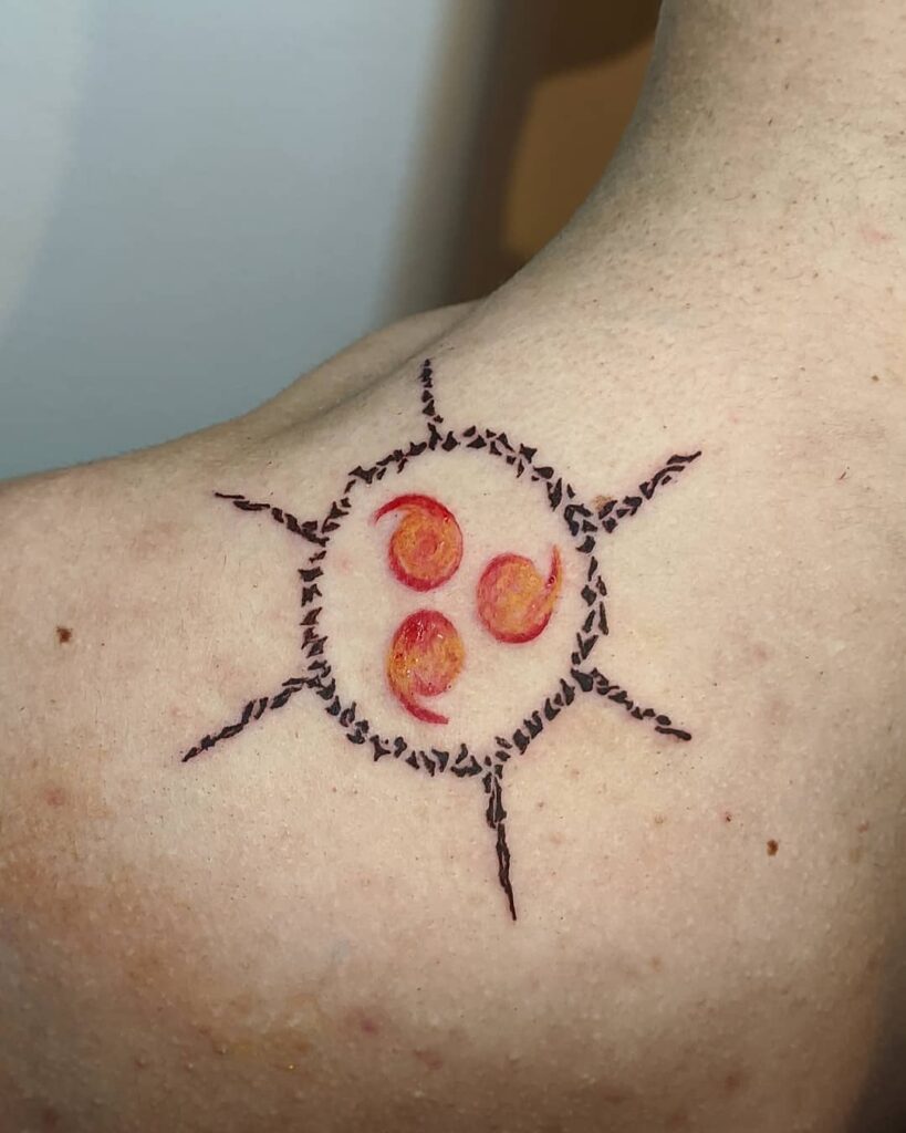 Sasuke Curse Mark Tattoos