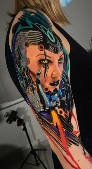 Cyberpunk tattoo ideas