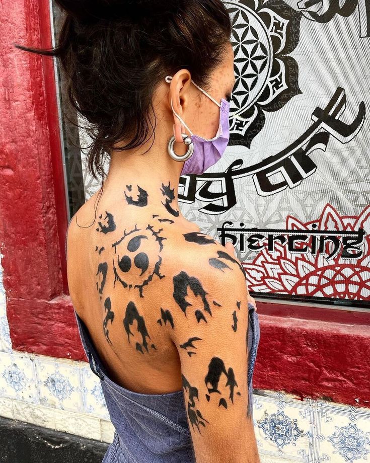 Sasuke Curse Mark Tattoos
