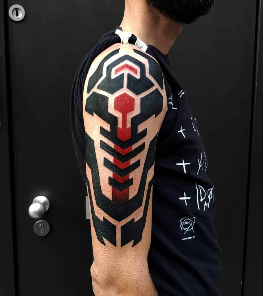 Futuristic Cyberpunk Tattoo ideas