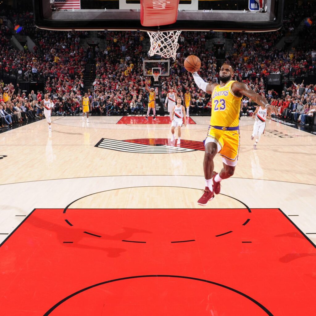 Lebron James Jumping