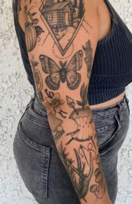 Random Patchwork Tattoo Get Inspired by 50 Great Patchwork Tattoos Ideas - fixthelife
