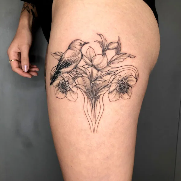 womb tattoo