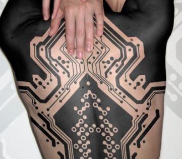 Tribal Cyberpunk tattoo ideas