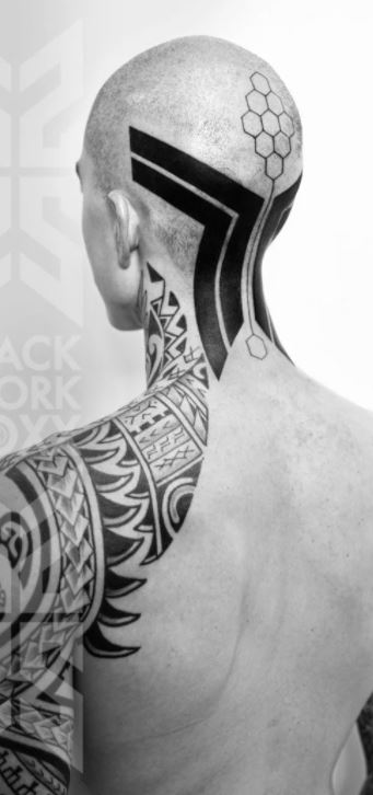 Tribal Cyberpunk tattoo ideas
