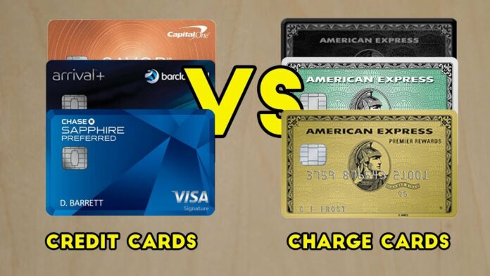What Is the Difference Between a Charge Card and a Credit Card