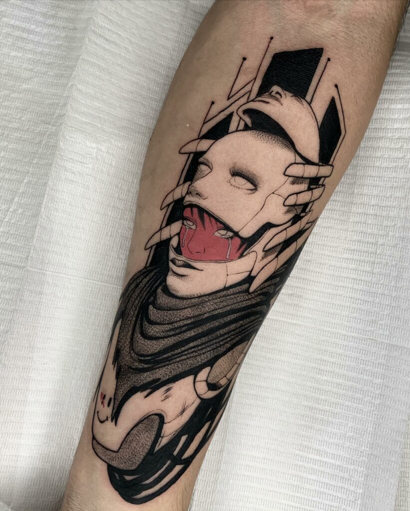 Cyberpunk Tattoo Designs for the Arm, Cyberpunk Tattoo 