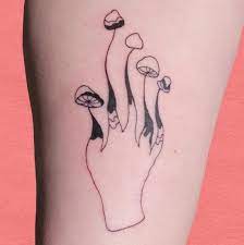 mushroom tattoo