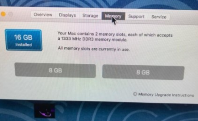 MacBook 12in M7 Storage Details