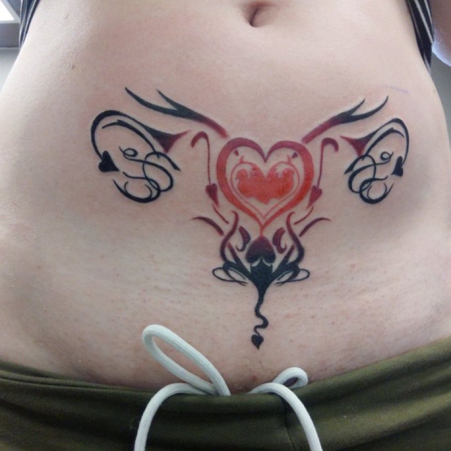 womb tattoo