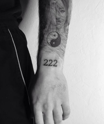 222 tattoo