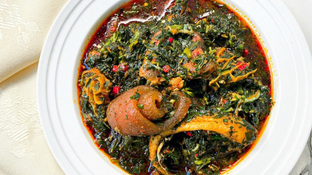 AFANG is a food that starts from A
