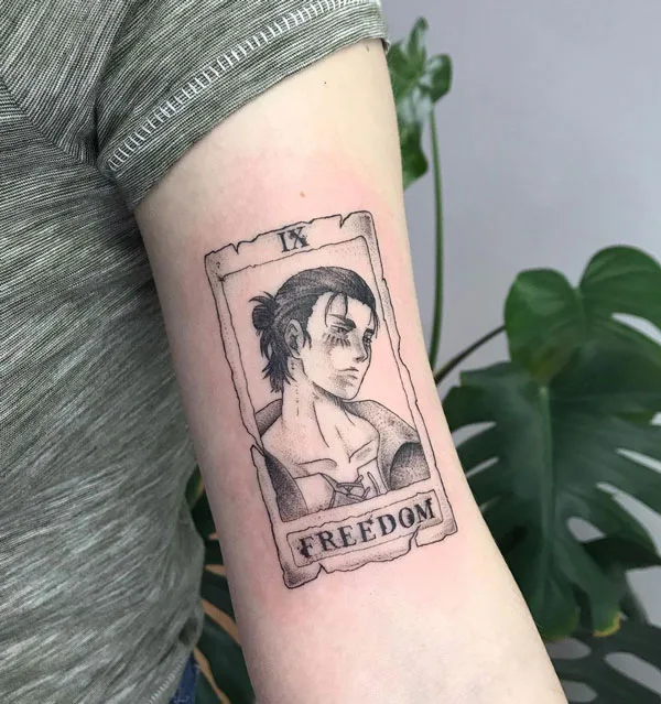 attack on titan tattoo