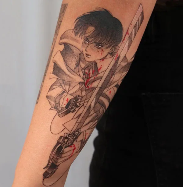 attack on titan tattoo