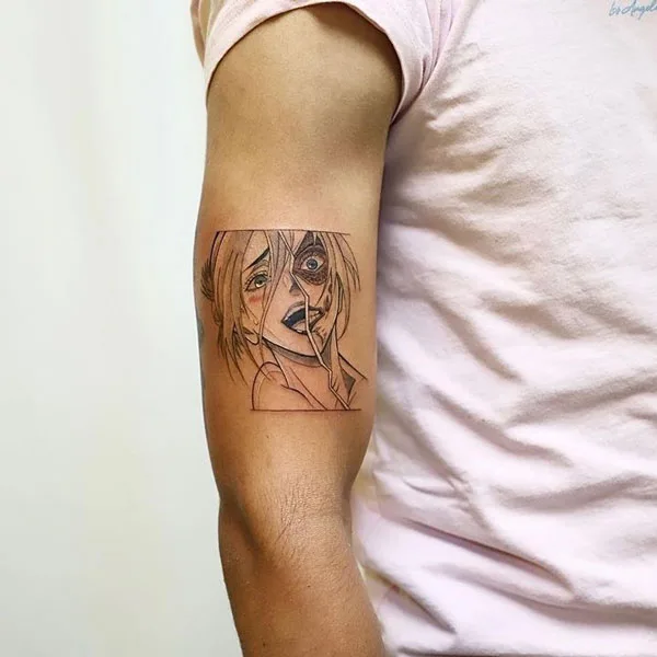 attack on titan tattoo