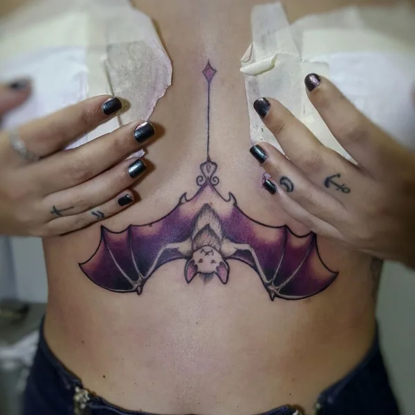  Under Breast Tattoo