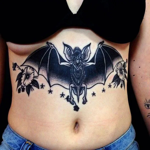  Under Breast Tattoo