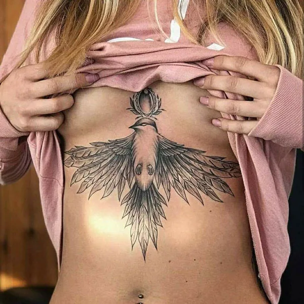  Under Breast Tattoo