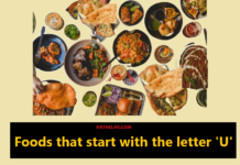 Foods that start with the letter ‘U’ Foods that start with the letter 'U'