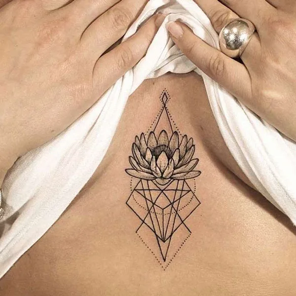  Under Breast Tattoo