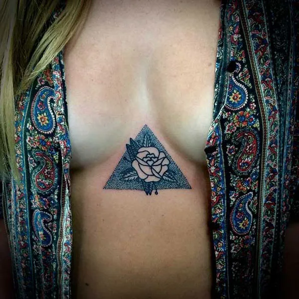  Under Breast Tattoo