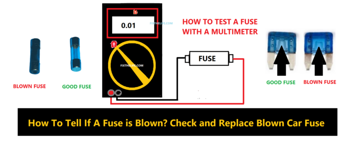 How To Tell If A Fuse is Blown? Check and Replace Blown Car Fuse