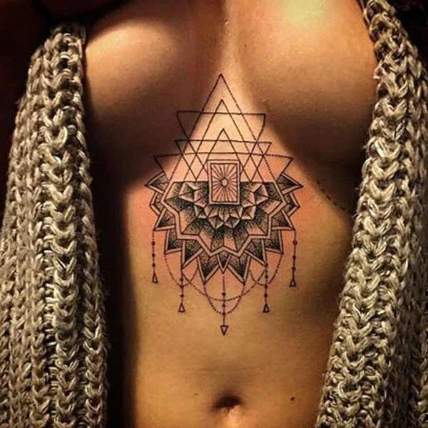  Under Breast Tattoo