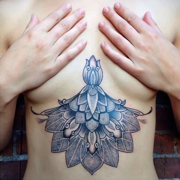  Under Breast Tattoo