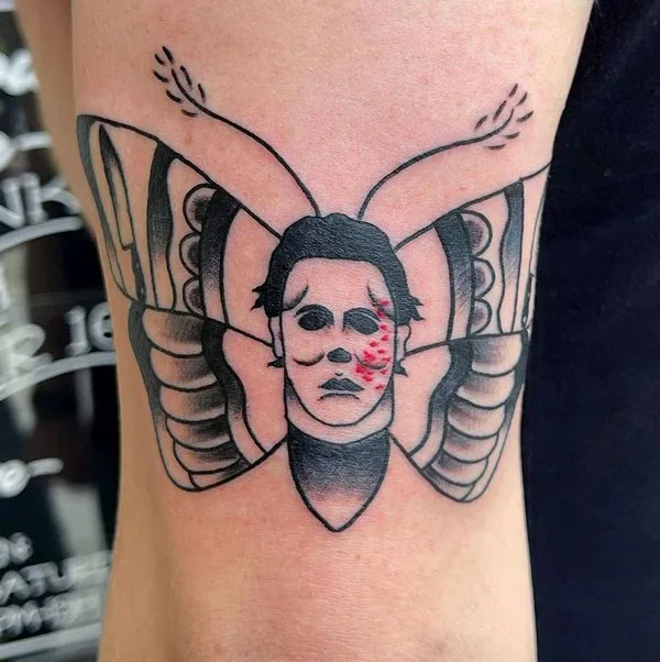 michael myers tattoo