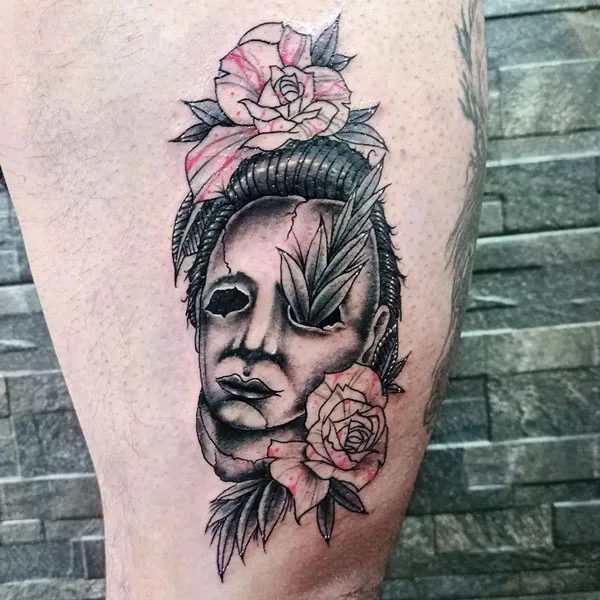 michael myers tattoo