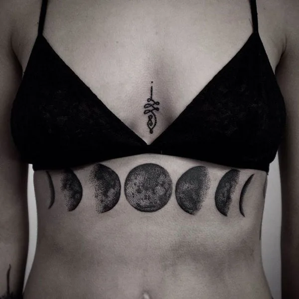  Under Breast Tattoo