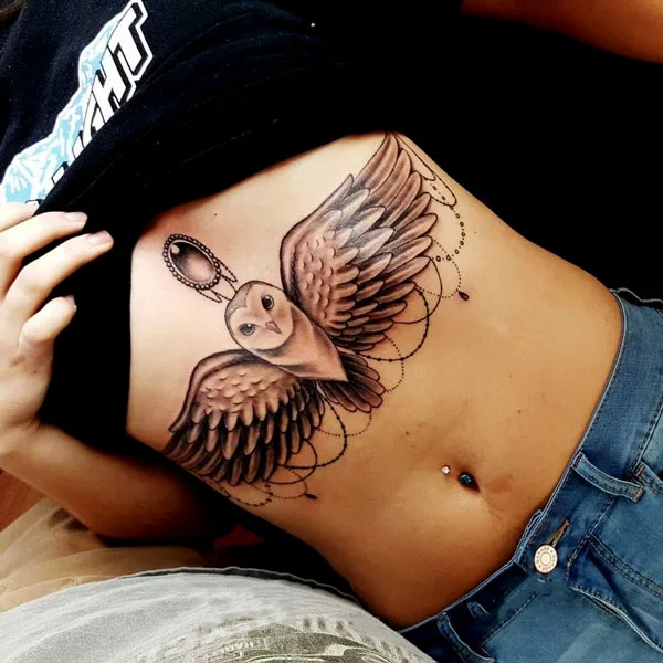  Under Breast Tattoo