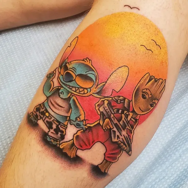 stitch tattoo