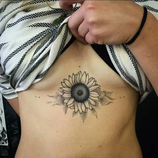  Under Breast Tattoo