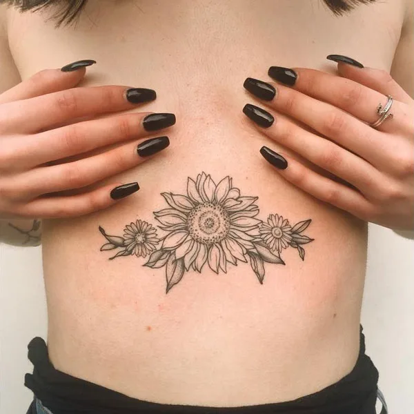  Under Breast Tattoo