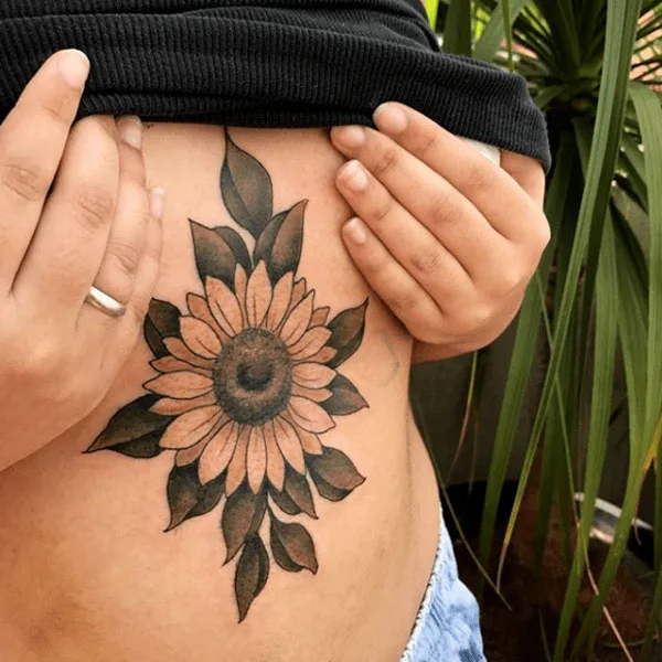  Under Breast Tattoo