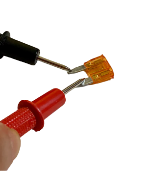 Testing An Automotive Fuse with a multimeter