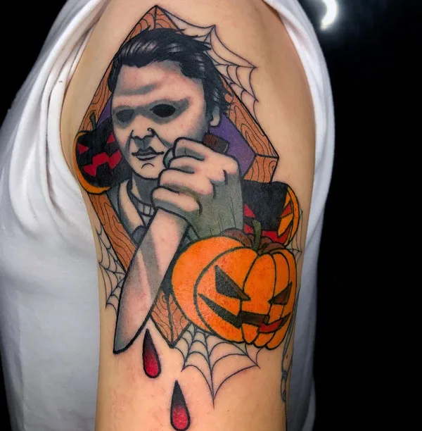 michael myers tattoo