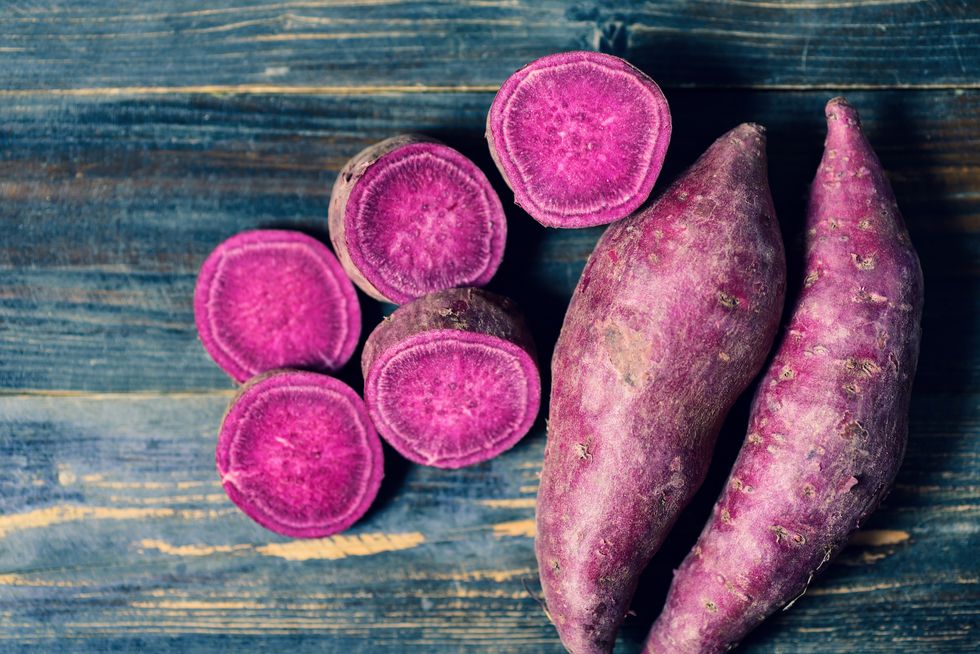 Ube - Also called as purple sweet potato